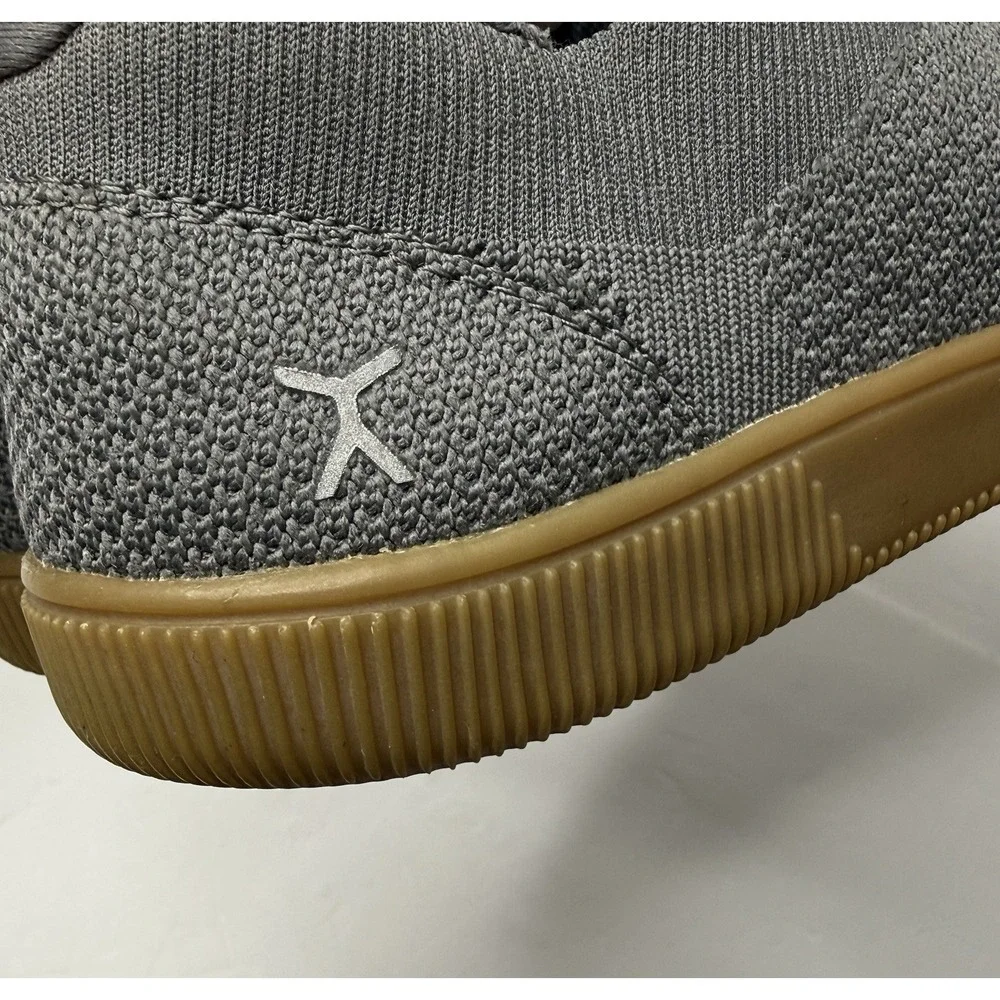 Flux Footwear Adapt Trainer Shoes Men Sz 11 Gray Gum Outsole Minimalist Active